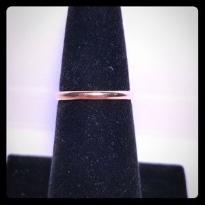 14k rose gold wedding band 2mm